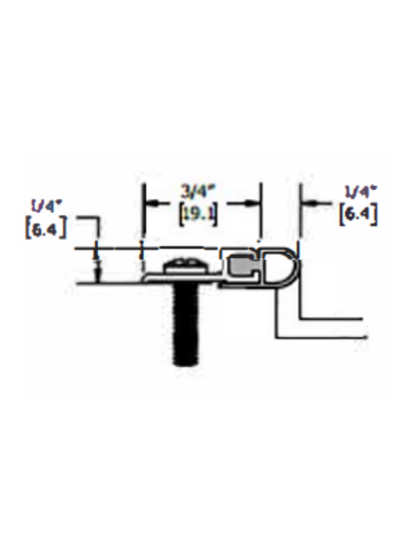 Jamb Weatherstrip 891S